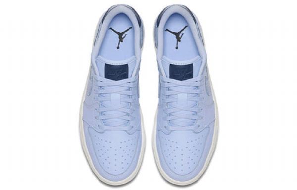 Nike Air Jordan 1 Matalat Topit Retro-koripallokengät Naisille Siniset