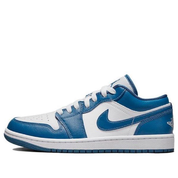 Nike Air Jordan 1 Matalat Topit Retro-koripallokengät Naisille Siniset