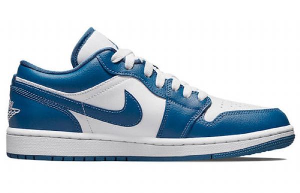 Nike Air Jordan 1 Matalat Topit Retro-koripallokengät Naisille Siniset