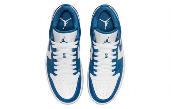 Nike Air Jordan 1 Matalat Topit Retro-koripallokengät Naisille Siniset