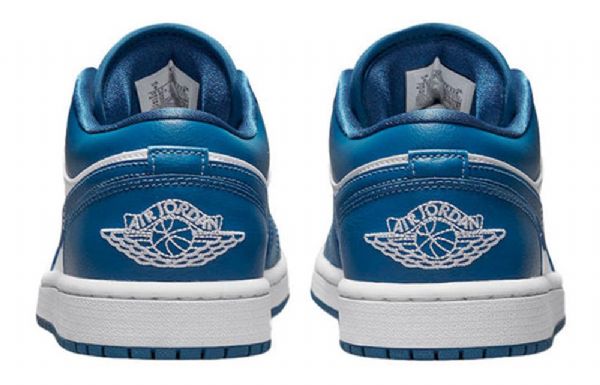 Nike Air Jordan 1 Matalat Topit Retro-koripallokengät Naisille Siniset
