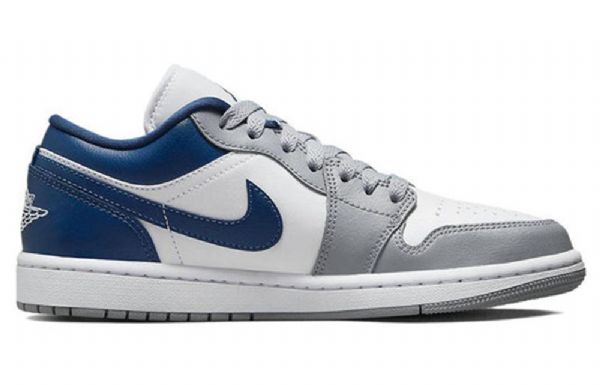 Nike Air Jordan 1 Matalat Topit Retro-koripallokengät Naisille Siniset