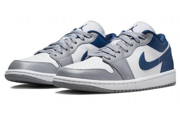 Nike Air Jordan 1 Matalat Topit Retro-koripallokengät Naisille Siniset