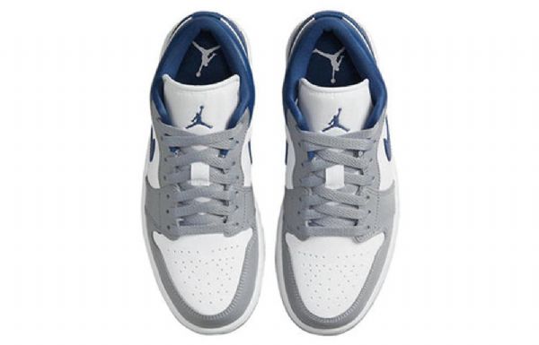 Nike Air Jordan 1 Matalat Topit Retro-koripallokengät Naisille Siniset