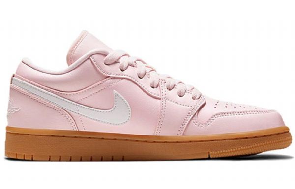 Nike Air Jordan 1 Matalat Topit Retro-koripallokengät Naisille Vaaleanpunainen
