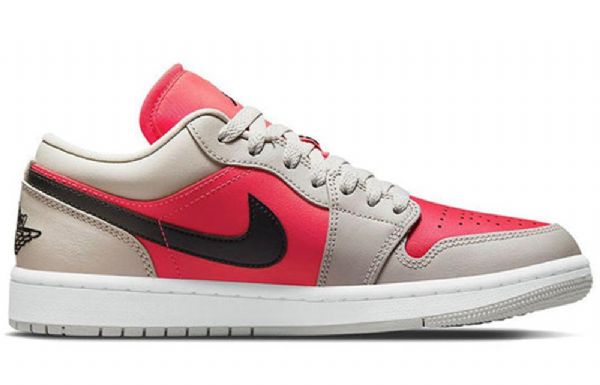 Nike Air Jordan 1 Matalat Topit Retro-koripallokengät Naisille Vaaleanpunainen