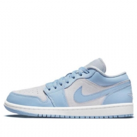 Nike Air Jordan 1 Matalat Topit Retro-koripallokengät Naisille Vaaleansiniset