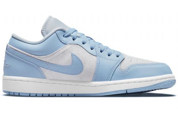 Nike Air Jordan 1 Matalat Topit Retro-koripallokengät Naisille Vaaleansiniset