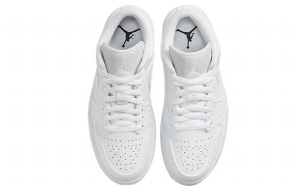 Nike Air Jordan 1 Matalat Topit Retro Koripallokengät Naisille Valkoinen