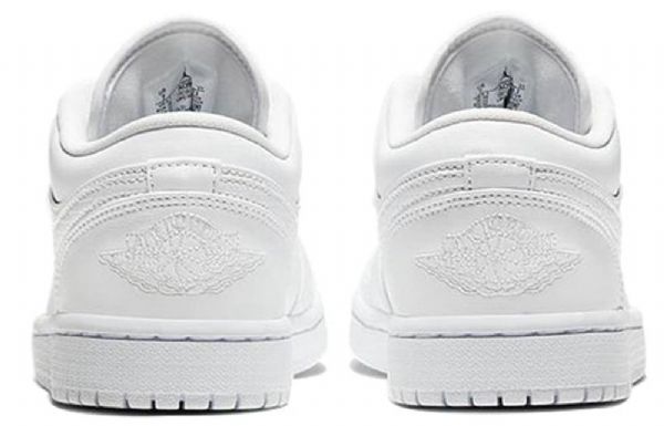 Nike Air Jordan 1 Matalat Topit Retro Koripallokengät Naisille Valkoinen