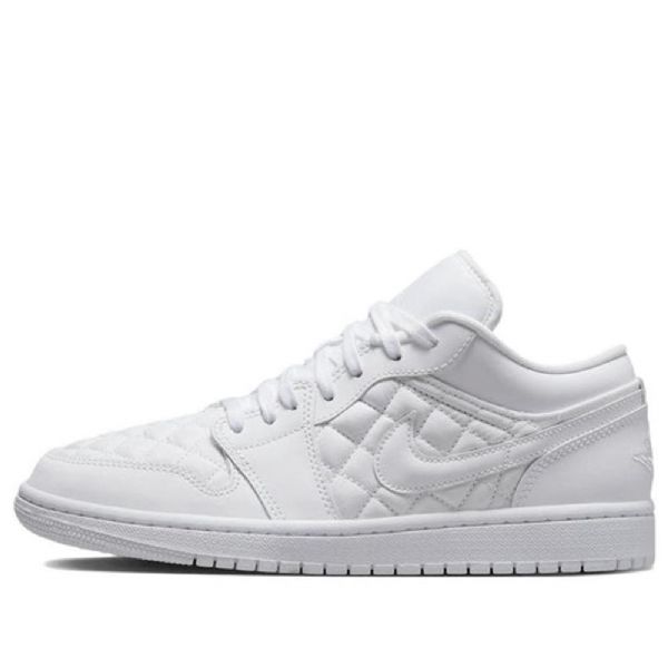Nike Air Jordan 1 Matalat Topit Retro Koripallokengät Naisille Valkoinen