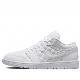 Nike Air Jordan 1 Matalat Topit Retro Koripallokengät Naisille Valkoinen