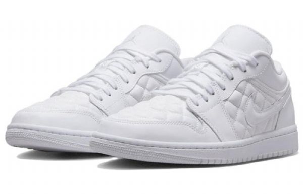 Nike Air Jordan 1 Matalat Topit Retro Koripallokengät Naisille Valkoinen