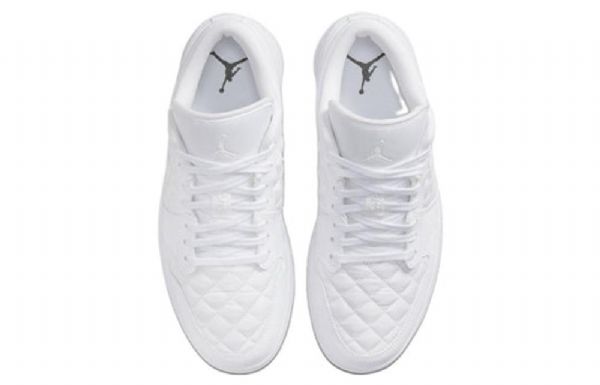 Nike Air Jordan 1 Matalat Topit Retro Koripallokengät Naisille Valkoinen