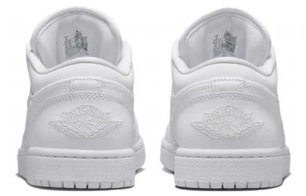 Nike Air Jordan 1 Matalat Topit Retro Koripallokengät Naisille Valkoinen