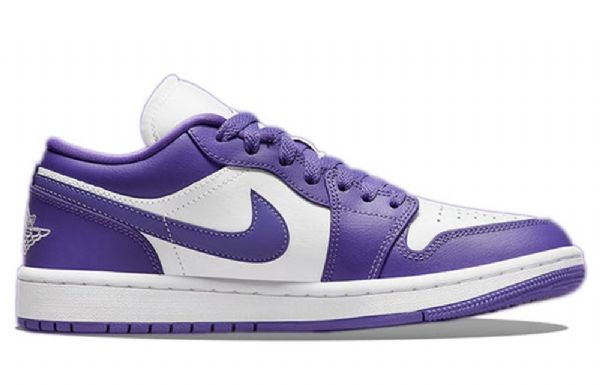 Nike Air Jordan 1 Matalat Topit Retro-koripallokengät Naisille Violetti
