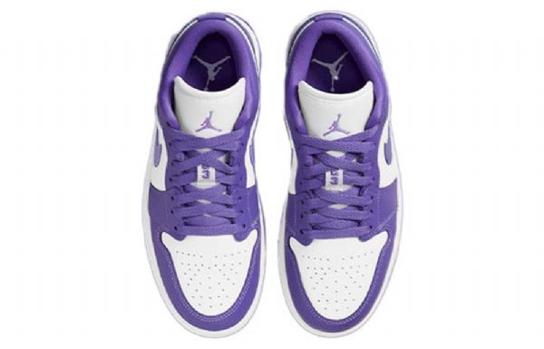 Nike Air Jordan 1 Matalat Topit Retro-koripallokengät Naisille Violetti