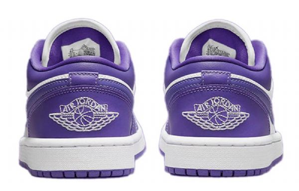 Nike Air Jordan 1 Matalat Topit Retro-koripallokengät Naisille Violetti