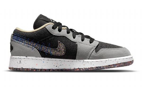 Nike Air Jordan 1 Matalat Topit Se Gs Koripallokengät Miehille Harmaa
