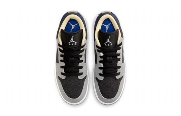 Nike Air Jordan 1 Matalat Topit Se Gs Koripallokengät Miehille Harmaa