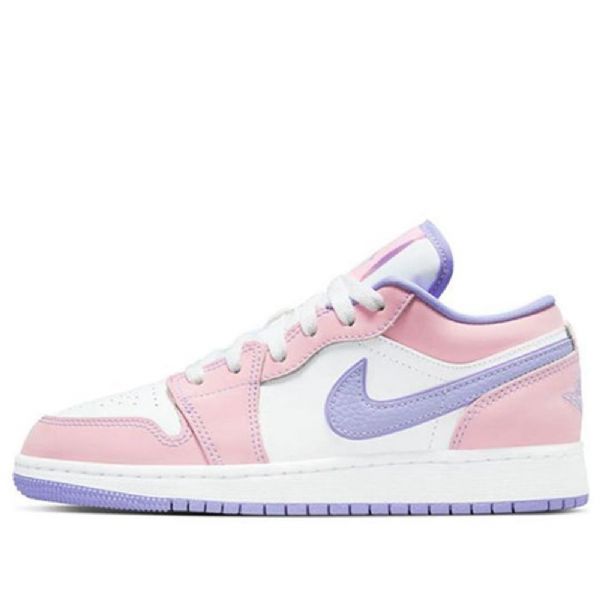 Nike Air Jordan 1 Matalat Topit Se Gs Koripallokengät Miehille Pinkki Violetti