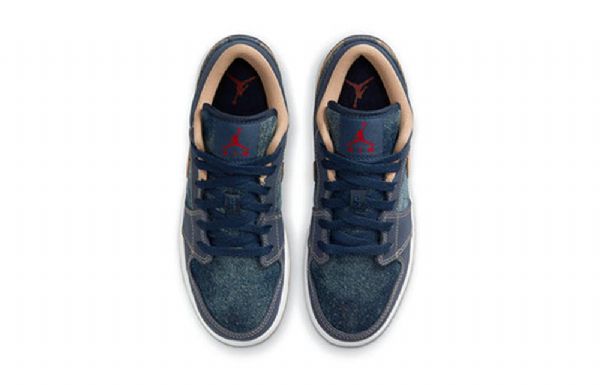 Nike Air Jordan 1 Matalat Topit Se Gs Retro Koripallokengät Miehille Laivastonsininen