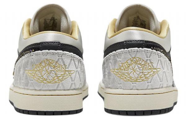 Nike Air Jordan 1 Matalat Topit Se Retro Koripallokengät Miehille Khaki Musta