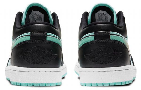 Nike Air Jordan 1 Matalat Topit Se Retro Koripallokengät Miehille Musta Turkoosi