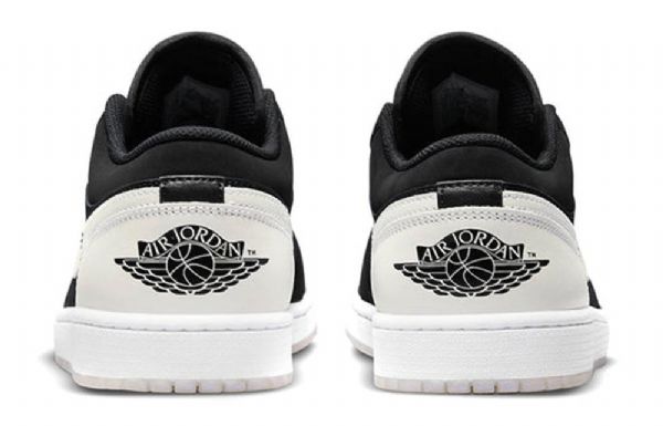 Nike Air Jordan 1 Matalat Topit Se Retro Koripallokengät Miehille Musta Valkoinen