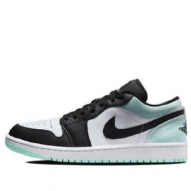 Nike Air Jordan 1 Matalat Topit Se Retro Koripallokengät Miehille Musta Valkoinen Sininen