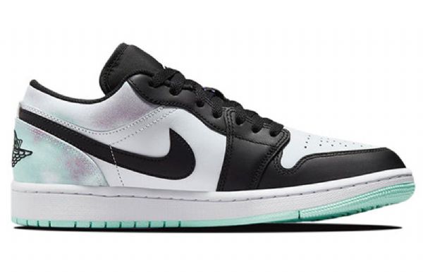 Nike Air Jordan 1 Matalat Topit Se Retro Koripallokengät Miehille Musta Valkoinen Sininen