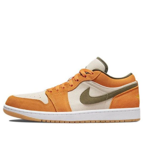 Nike Air Jordan 1 Matalat Topit Se Retro Koripallokengät Miehille Oranssi
