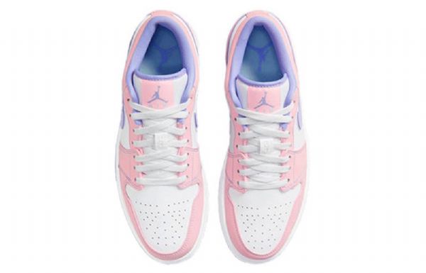 Nike Air Jordan 1 Matalat Topit Se Retro Koripallokengät Miehille Pinkki Violetti