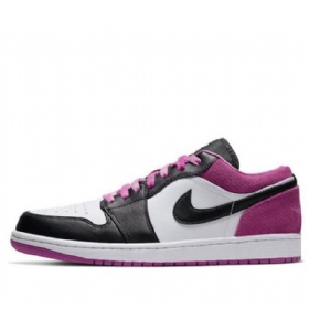 Nike Air Jordan 1 Matalat Topit Se Retro Koripallokengät Miehille Purppura Musta