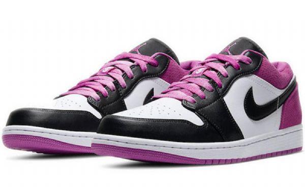 Nike Air Jordan 1 Matalat Topit Se Retro Koripallokengät Miehille Purppura Musta