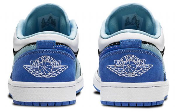 Nike Air Jordan 1 Matalat Topit Se Retro Koripallokengät Miehille Sininen