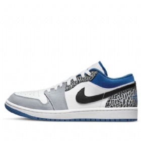 Nike Air Jordan 1 Matalat Topit Se Retro Koripallokengät Miehille Sininen