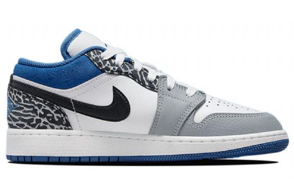 Nike Air Jordan 1 Matalat Topit Se Retro Koripallokengät Miehille Sininen