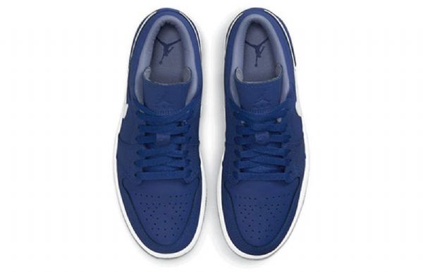 Nike Air Jordan 1 Matalat Topit Se Retro Koripallokengät Naisille Deep Royal Sininen
