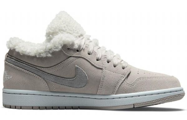 Nike Air Jordan 1 Matalat Topit Se Retro Koripallokengät Naisille Harmaa