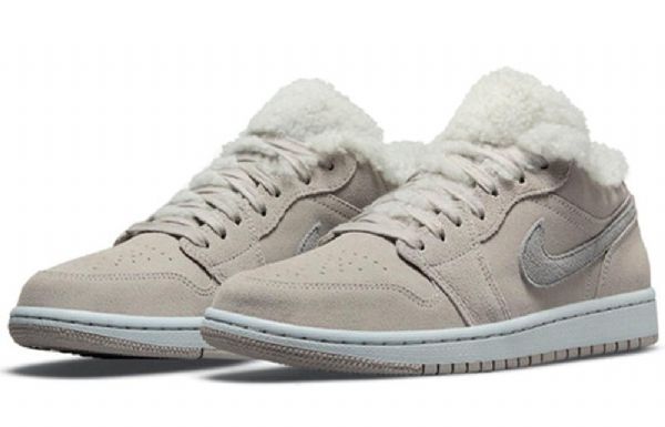 Nike Air Jordan 1 Matalat Topit Se Retro Koripallokengät Naisille Harmaa