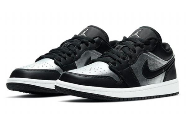 Nike Air Jordan 1 Matalat Topit Se Retro Koripallokengät Naisille Hopea
