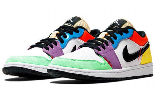 Nike Air Jordan 1 Matalat Topit Se Retro Koripallokengät Naisille Monivärinen