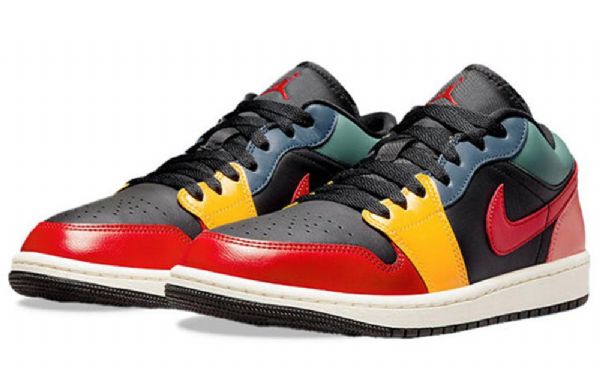 Nike Air Jordan 1 Matalat Topit Se Retro Koripallokengät Naisille Musta