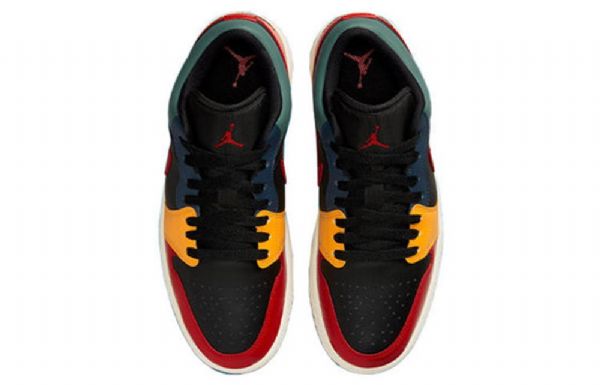 Nike Air Jordan 1 Matalat Topit Se Retro Koripallokengät Naisille Musta