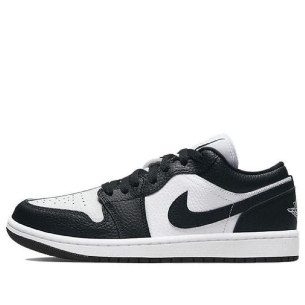 Nike Air Jordan 1 Matalat Topit Se Retro Koripallokengät Naisille Musta Valkoinen