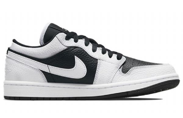 Nike Air Jordan 1 Matalat Topit Se Retro Koripallokengät Naisille Musta Valkoinen