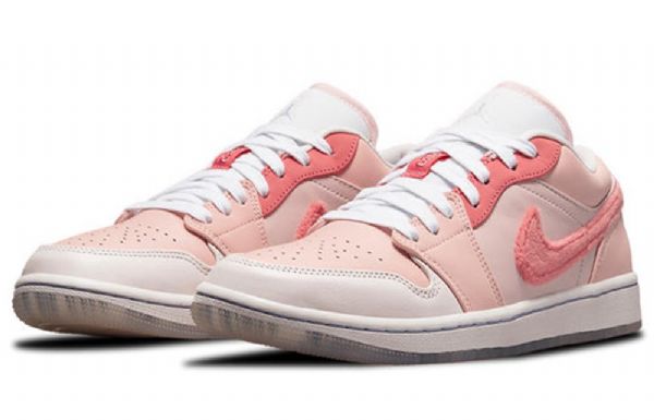 Nike Air Jordan 1 Matalat Topit Se Retro Koripallokengät Naisille Pinkki