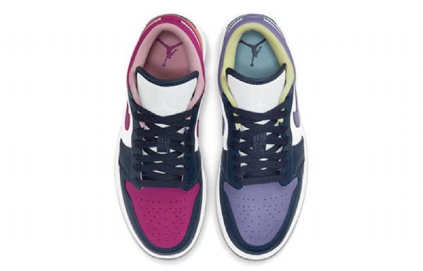 Nike Air Jordan 1 Matalat Topit Se Retro Koripallokengät Naisille Purppura