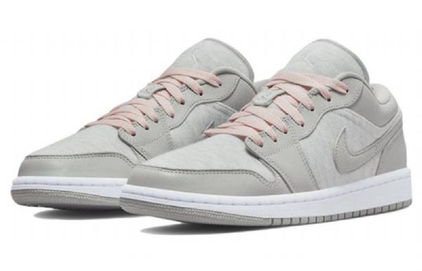 Nike Air Jordan 1 Matalat Topit Se Retro Koripallokengät Naisille Vaaleanharmaa